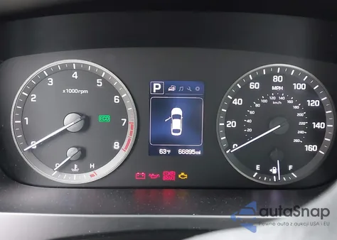 2015 Hyundai Sonata Sport z USA, uszkodzony, nr VIN 5NPE34AF4FH109273